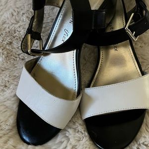 Anne Klein Two Tone Sandals